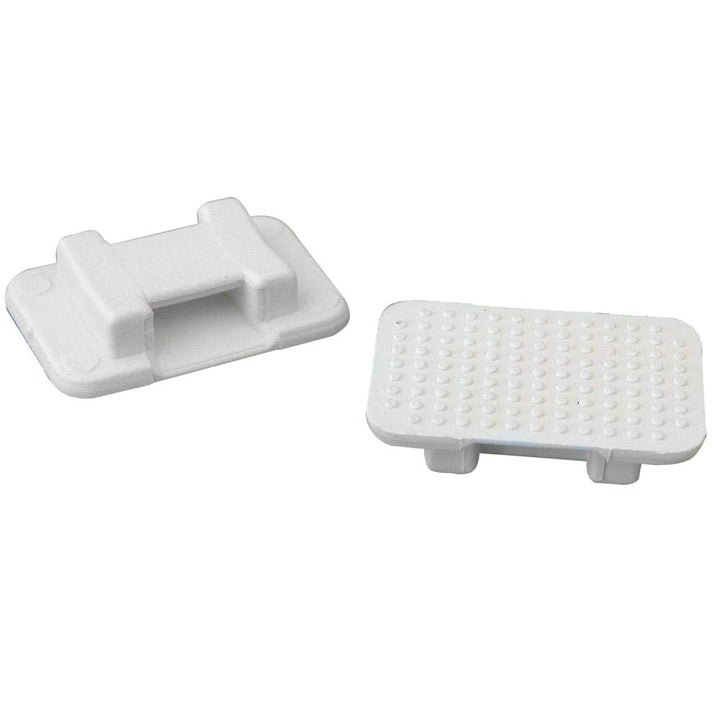Weld Mount AT - 5 Large White Nylon Wire Tie Mount - Qty. 50 [805950] - Houseboatparts.com