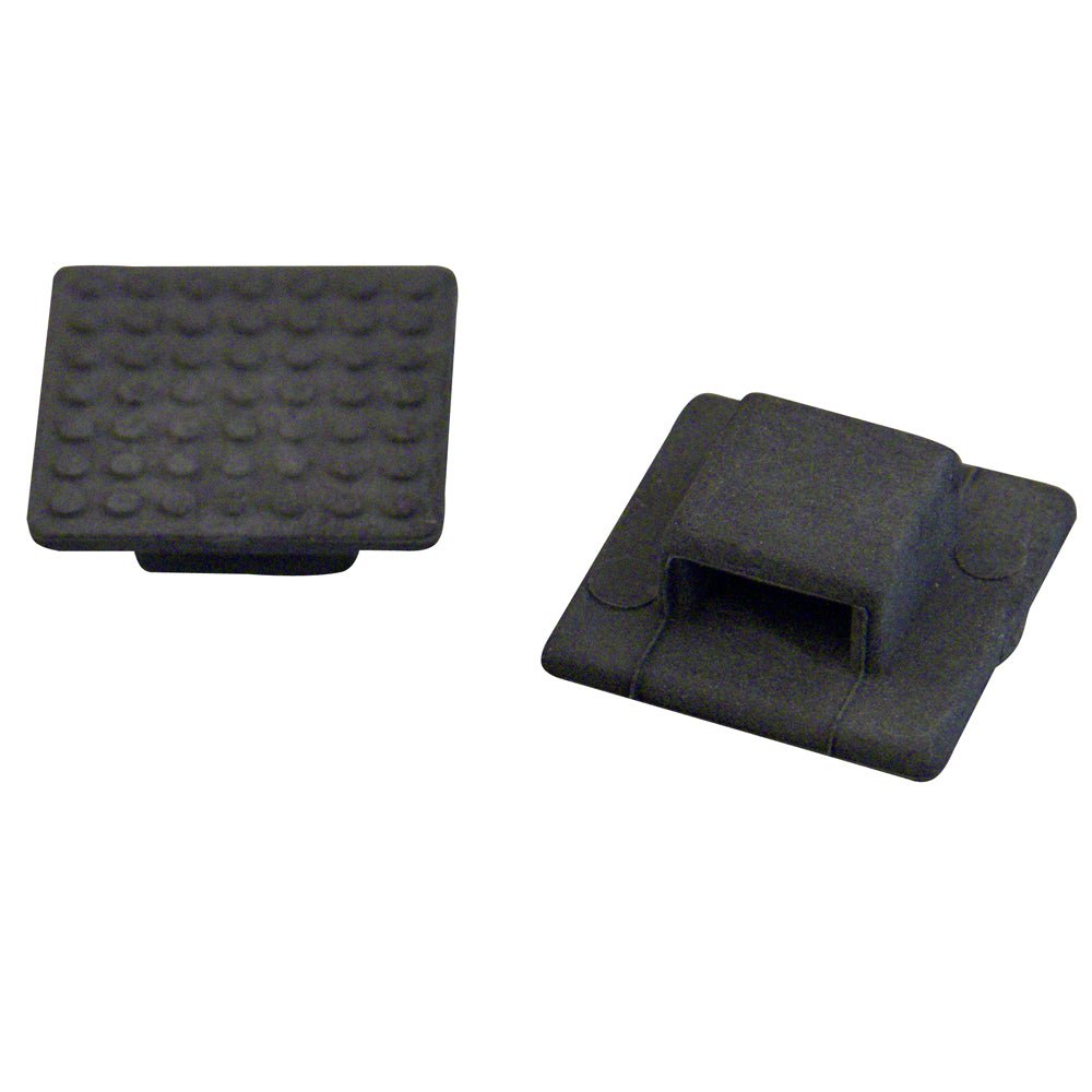 Weld Mount AT - 3B Small Black Nylon Wire Tie Mount - Qty. 50 [803950B] - Houseboatparts.com