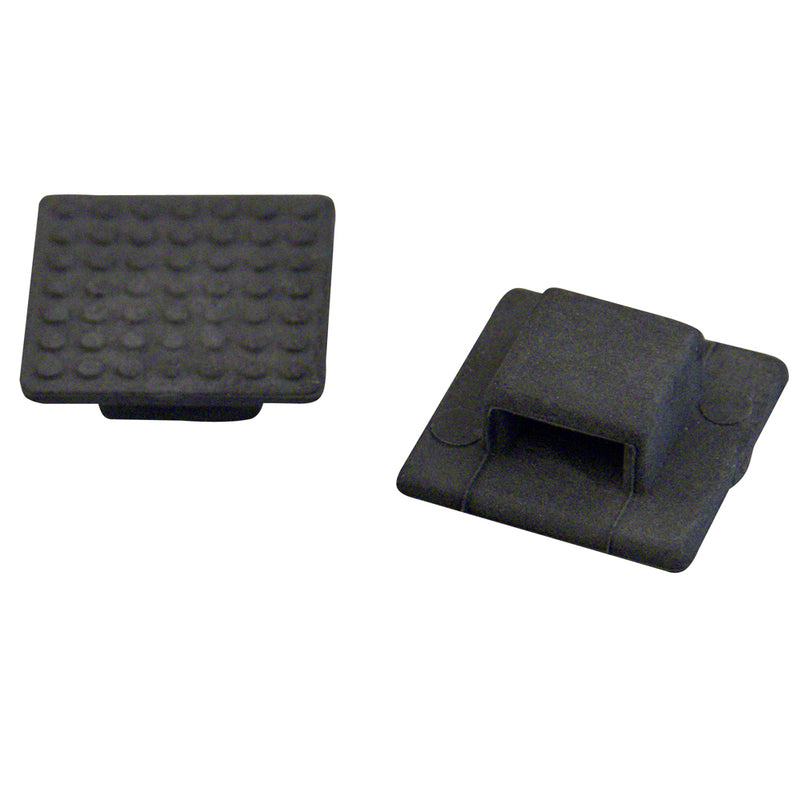 Weld Mount AT-3B Small Black Nylon Wire Tie Mount - Qty. 50 [803950B] - Houseboatparts.com