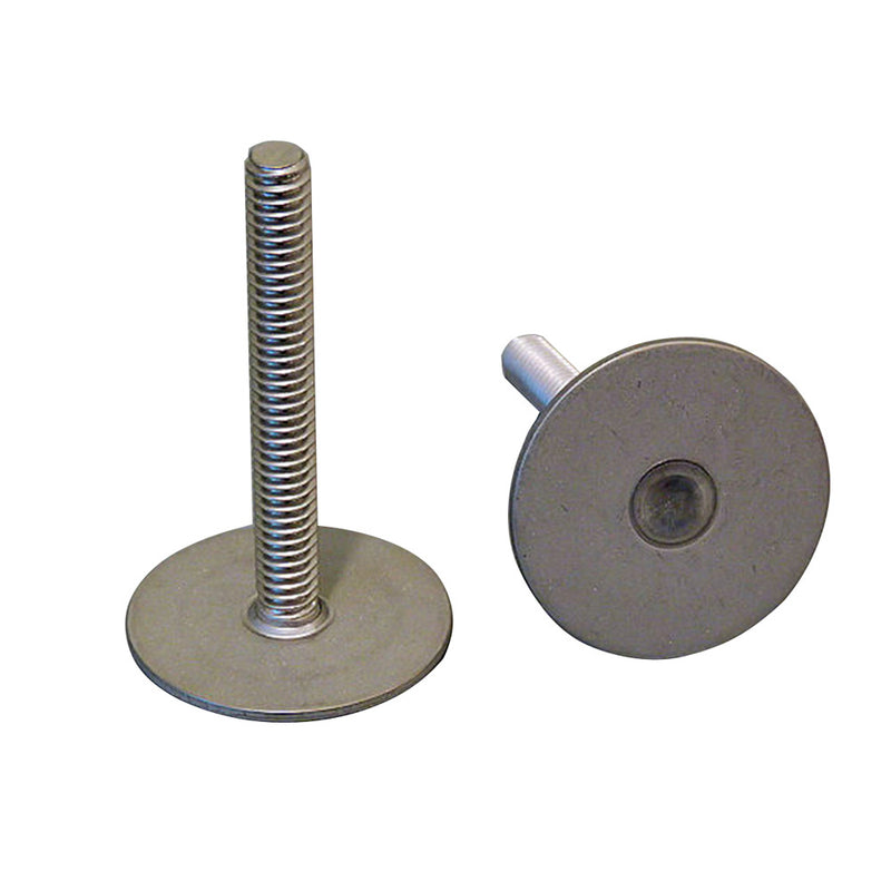 Weld Mount 1.5" Tall Stainless Stud w/1/4" x 20 Threads - Qty. 10 [142024] - Houseboatparts.com