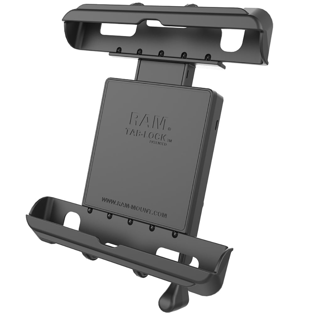 RAM Mount Tab-Lock Universal Locking Cradle f/Apple iPad w/LifeProof & Lifedge Cases [RAM-HOL-TABL17U] - Houseboatparts.com