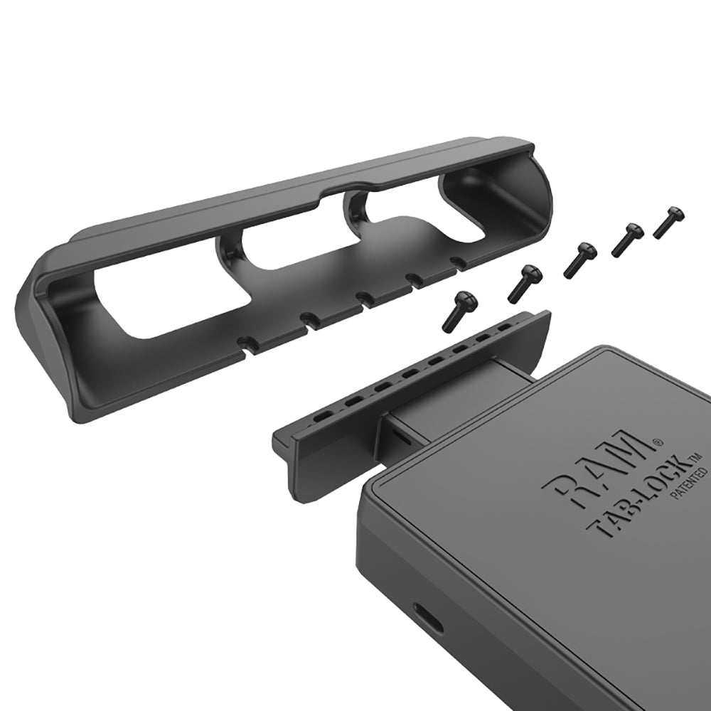 RAM Mount Tab-Lock Universal Locking Cradle f/Apple iPad w/LifeProof & Lifedge Cases [RAM-HOL-TABL17U] - Houseboatparts.com