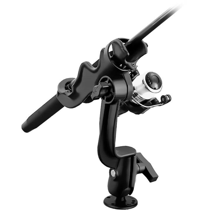RAM Mount RAM-ROD 2000 Fishing Rod Holder w/RAM-ROD Revolution Ratchet/Socket System & Round Flat Surface Base [RAM-114-RBU] - Houseboatparts.com