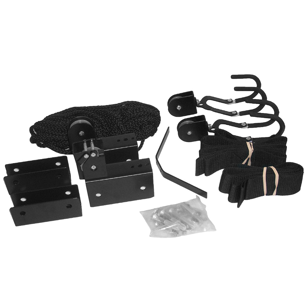 Attwood Kayak Hoist System - Black [11953-4] - Houseboatparts.com