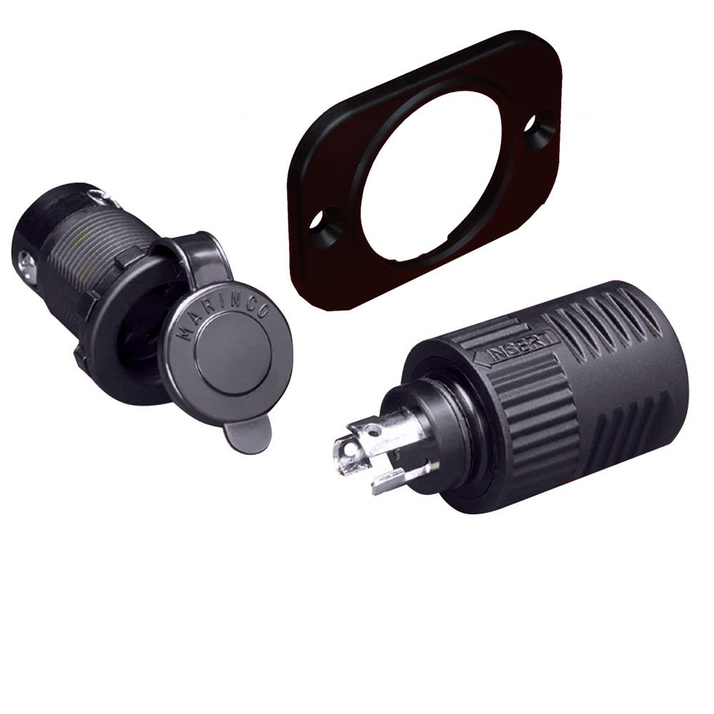 Marinco ConnectPro Charging/Trolling System Receptacle & Plug [12VCP] - Houseboatparts.com