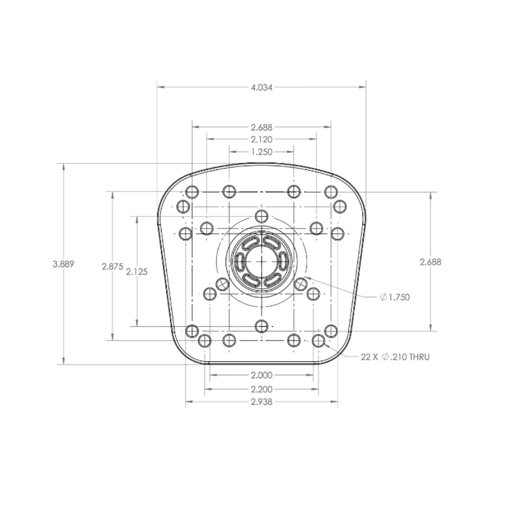 Scotty 368 Universal Sounder Mount [368] - Houseboatparts.com