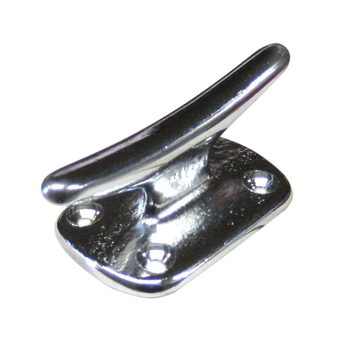 Whitecap Fender Cleat - CP/Brass - 2" [S - 976C] - Houseboatparts.com