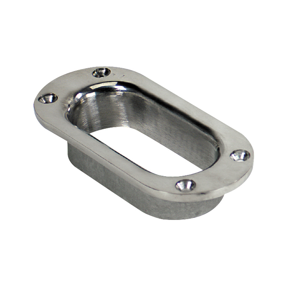 Whitecap Hawse Pipe - 316 Stainless Steel - 1-1/2" x 3-3/4" [6223C] - Houseboatparts.com