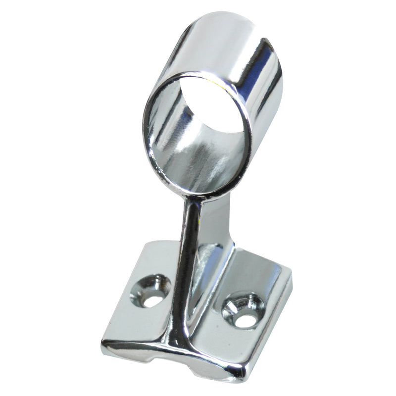 Whitecap Center Handrail Stanchion - 316 Stainless Steel - 1" Tube O.D. [6179C] - Houseboatparts.com