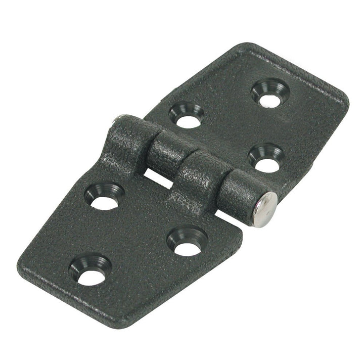 Whitecap Door Hinge - Black Nylon - 1 - 1/2" x 3" [S - 3030] - Houseboatparts.com