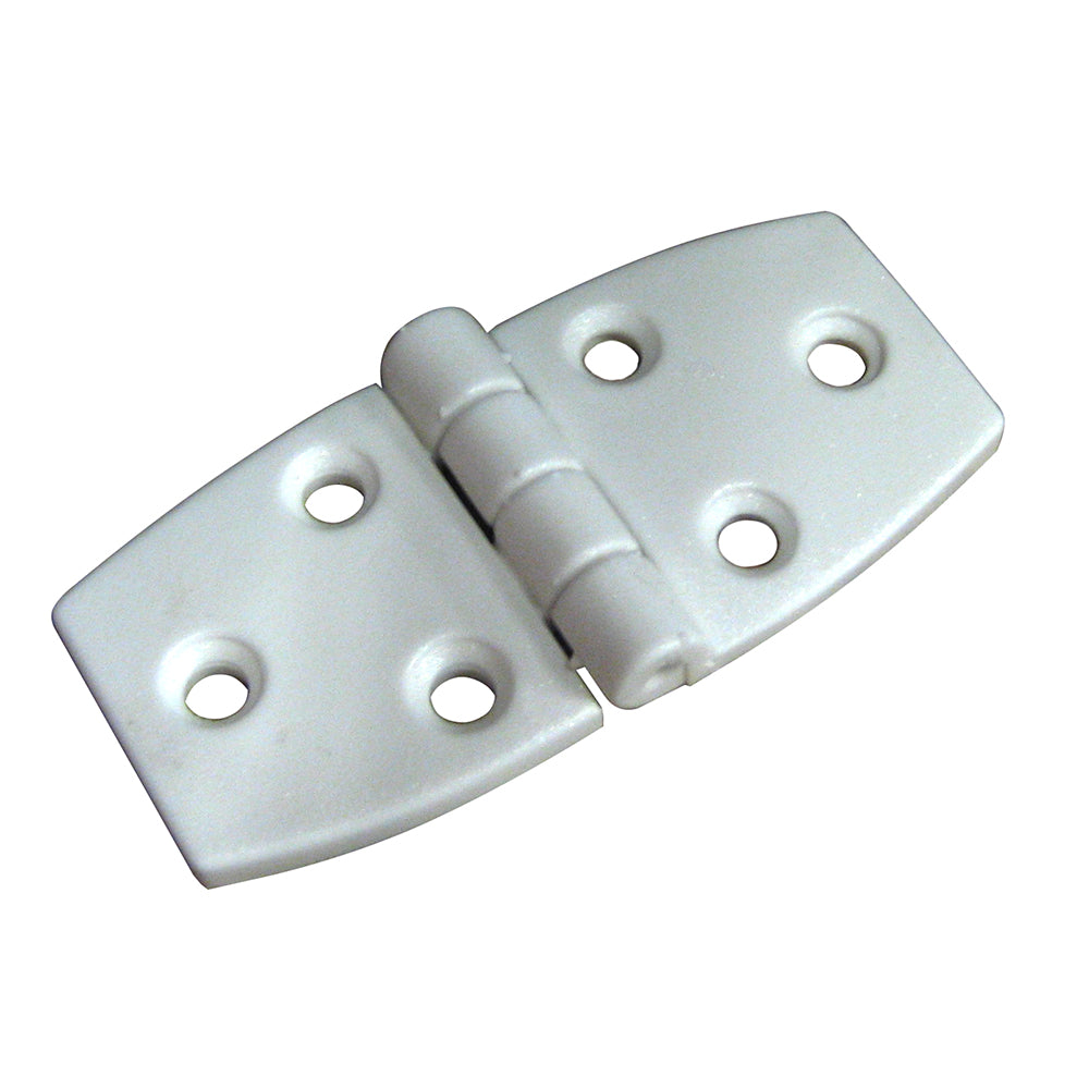 Whitecap Door Hinge - White Nylon - 1-1/2" x 3" [S-3031] - Houseboatparts.com