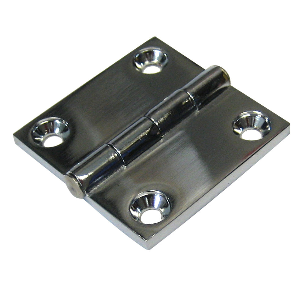 Whitecap Butt Hinge - 316 Stainless Steel - 1-1/2" x 1-1/2" [6163] - Houseboatparts.com