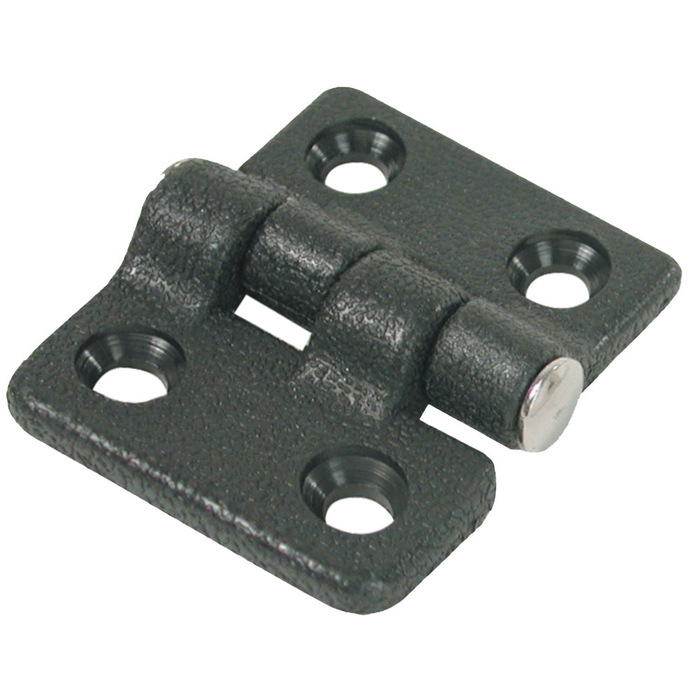 Whitecap Butt Hinge - Black Nylon - 1-1/2" x 1-3/8" [S-3034] - Houseboatparts.com