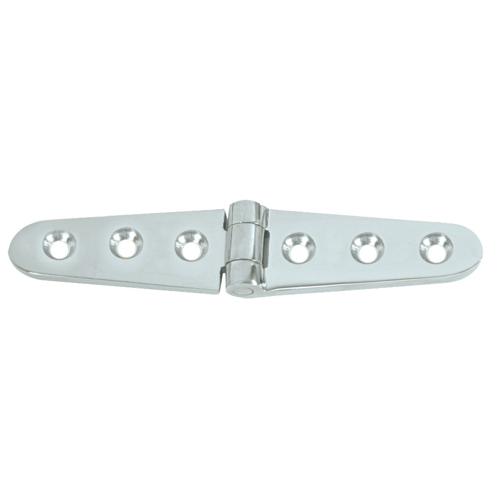 Whitecap Strap Hinge - 316 Stainless Steel - 6" x 1" [6026] - Houseboatparts.com