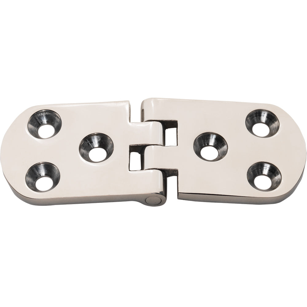 Whitecap Flush Mount Hinge - 316 Stainless Steel - 4" x 1-1/2" [6160] - Houseboatparts.com