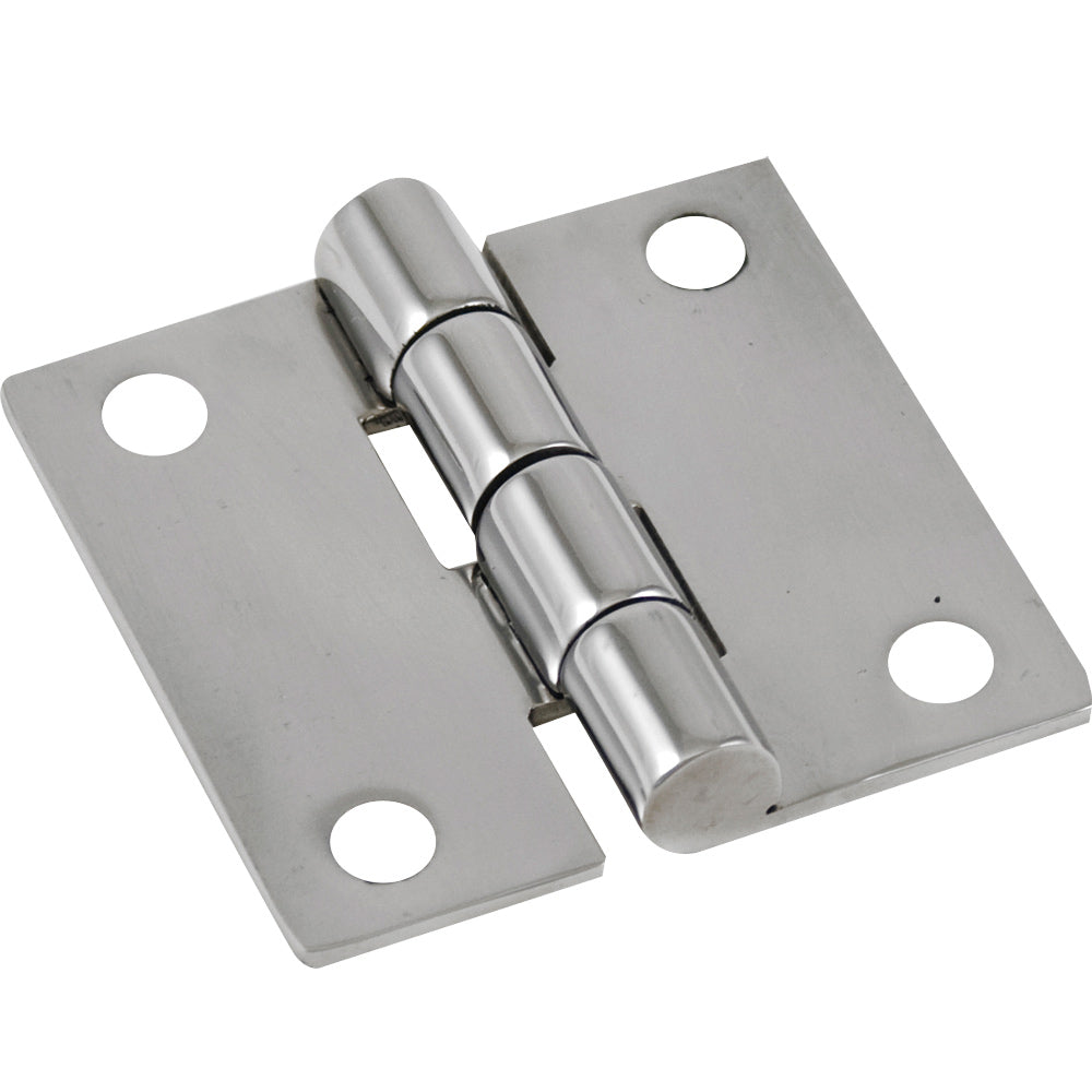 Whitecap Butt Hinge Reversed - 304 Stainless Steel - 2" x 2" [S-3422R] - Houseboatparts.com