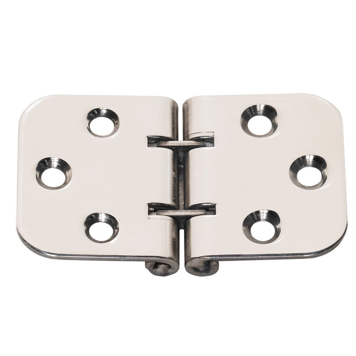 Whitecap Flush Mount 2 - Pin Hinge - 304 Stainless Steel - 2 - 13/16 x 1 - 9/16 [S - 3705] - Houseboatparts.com