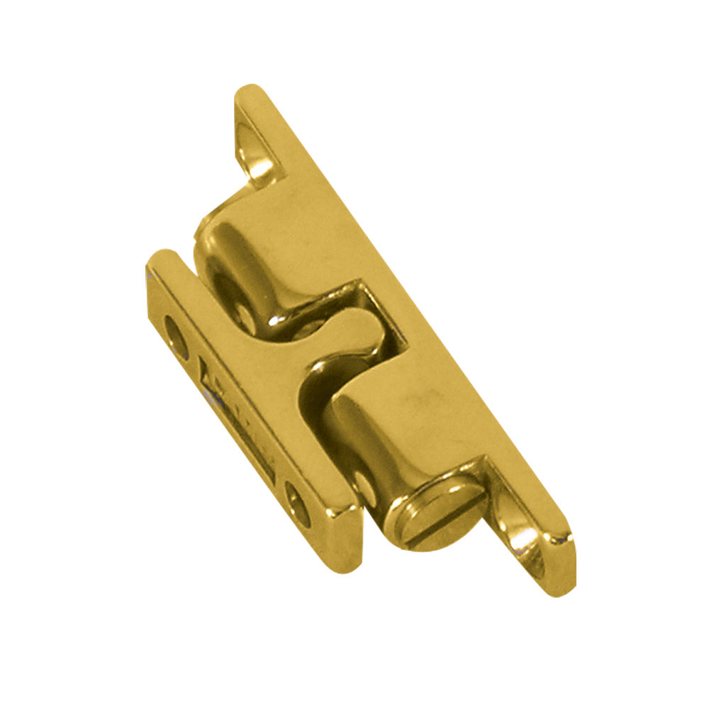 Whitecap Stud Catch - Brass - 2-1/4" x 7/16" [S-5033] - Houseboatparts.com