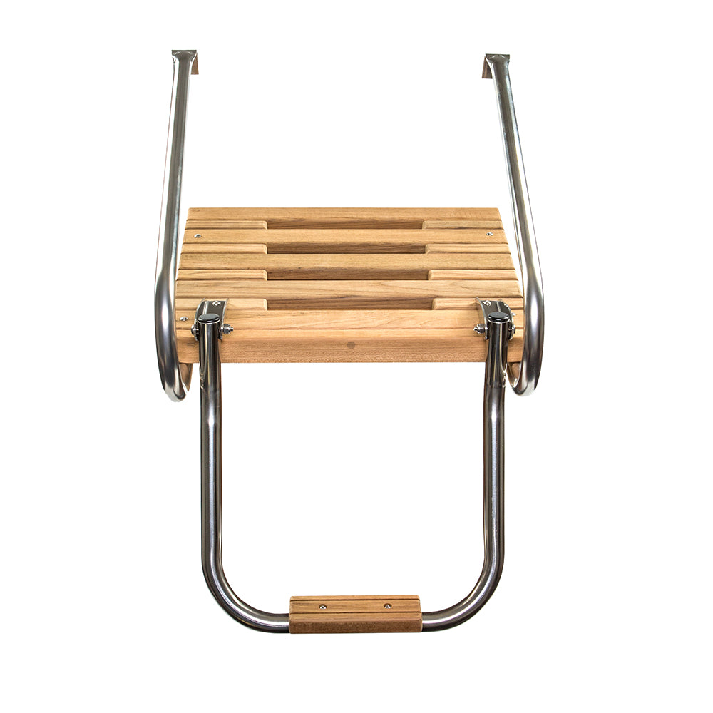 Whitecap Teak Swim Platform w/Ladder f/Inboard/Outboard Motors [60903] - Houseboatparts.com