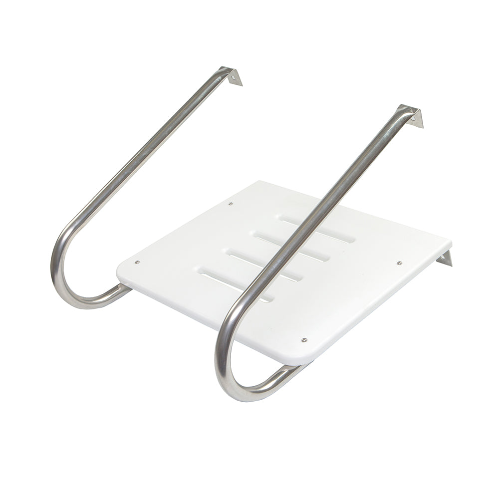 Whitecap White Poly Swim Platform f/Inboard/Outboard Motors [67901] - Houseboatparts.com