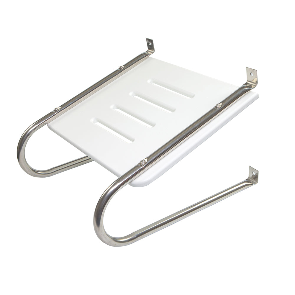 Whitecap White Poly Swim Platform f/Inboard/Outboard Motors [67901] - Houseboatparts.com