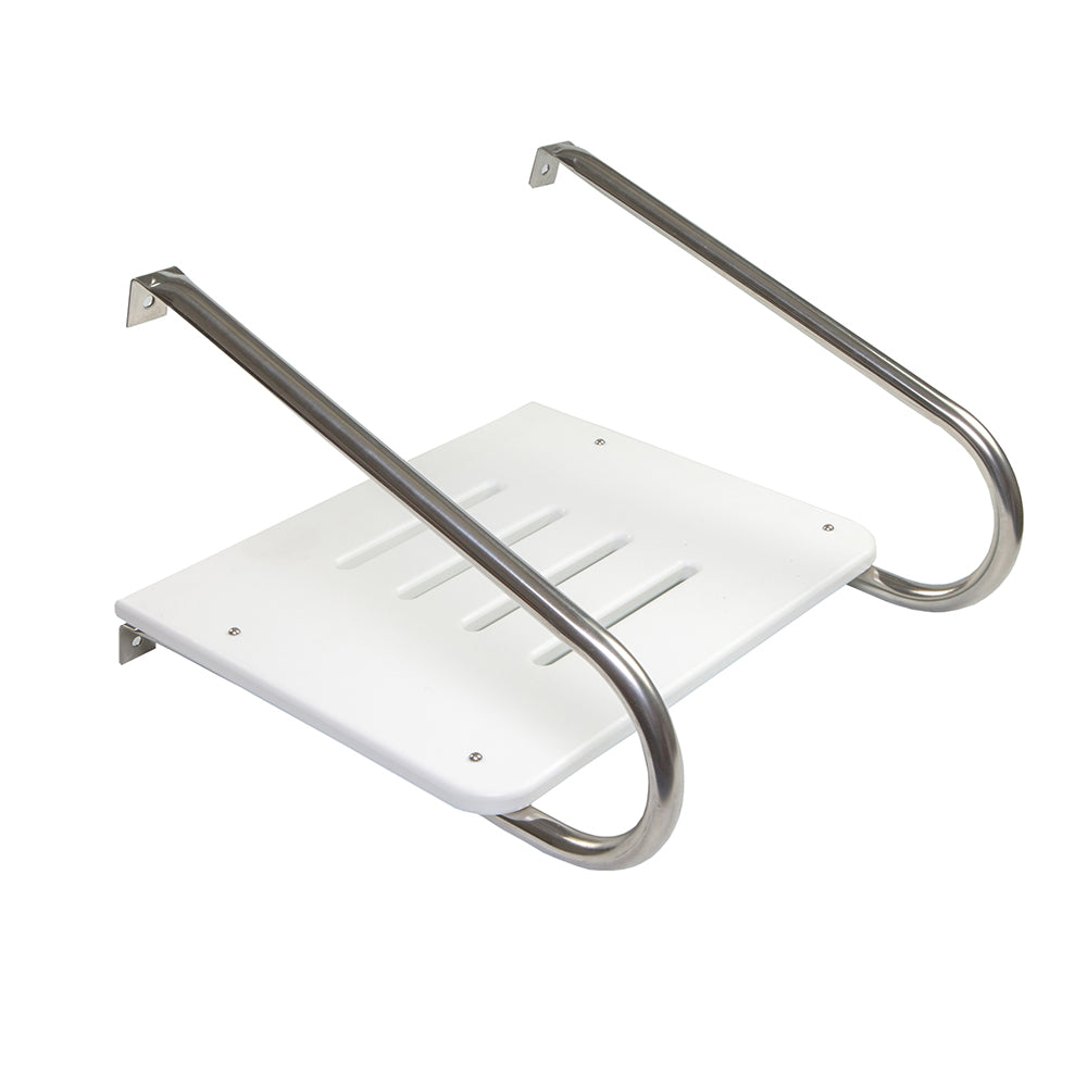 Whitecap White Poly Swim Platform f/Inboard/Outboard Motors [67901] - Houseboatparts.com