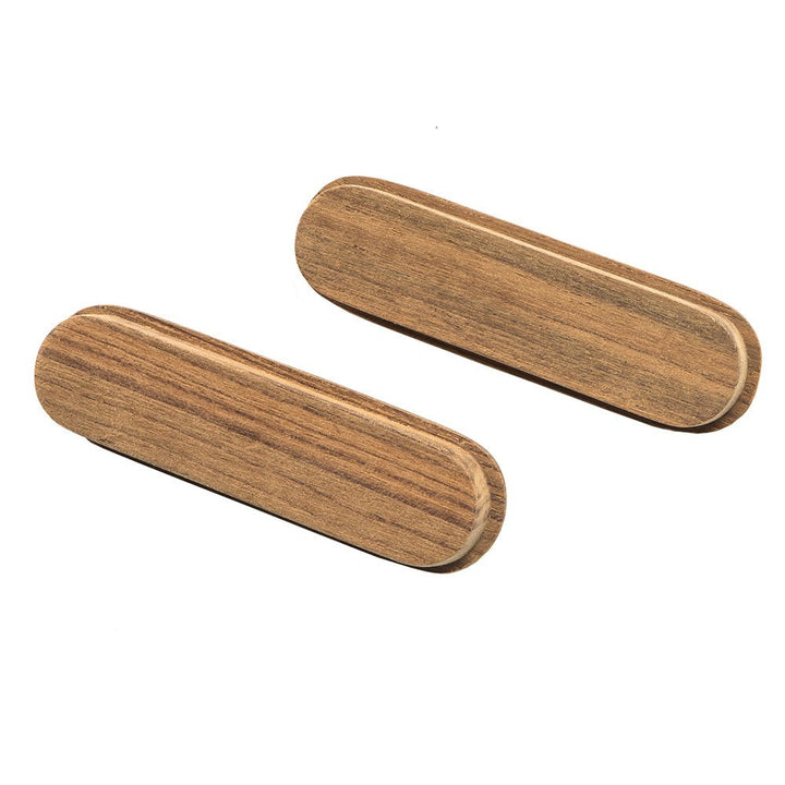Whitecap Teak Oblong Drawer Pull - 4 - 1/16"L - 2 Pack [60124 - A] - Houseboatparts.com