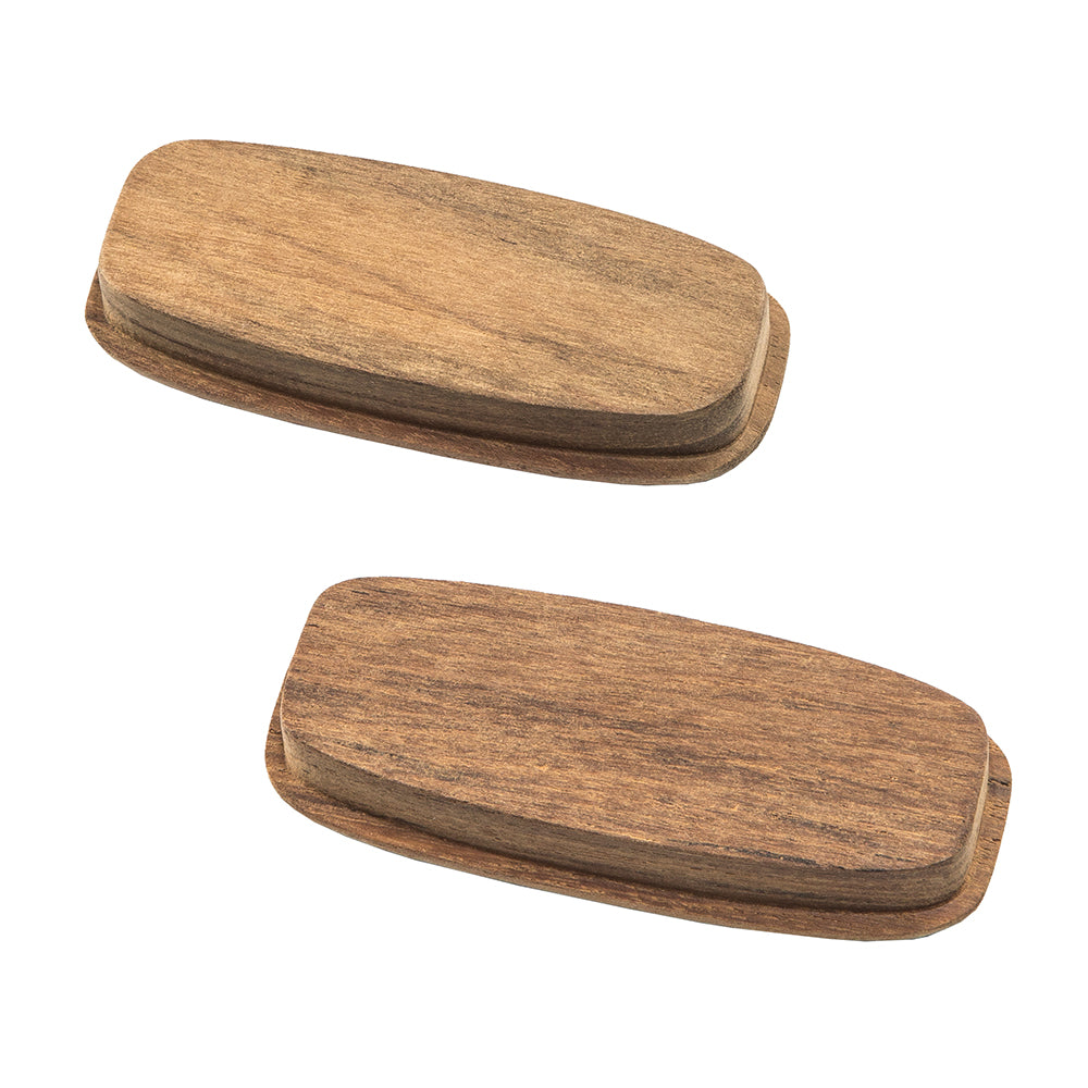 Whitecap Teak Rectangular Drawer Pull - 3-1/4"L - 2 Pack [60135-A] - Houseboatparts.com