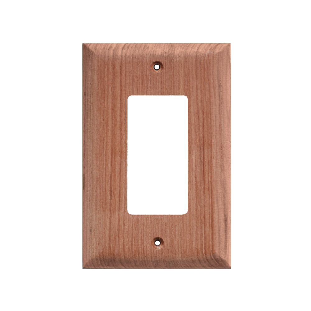 Whitecap Teak Ground Fault Outlet Cover/Receptacle Plate [60171] - Houseboatparts.com