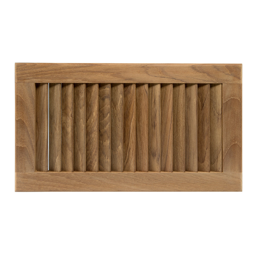 Whitecap Teak Louvered Insert - 16" x 9-1/8" x 3/4" [60710] - Houseboatparts.com