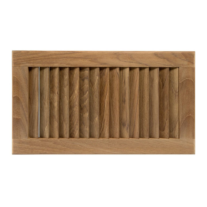 Whitecap Teak Louvered Insert - 16" x 9 - 1/8" x 3/4" [60710] - Houseboatparts.com
