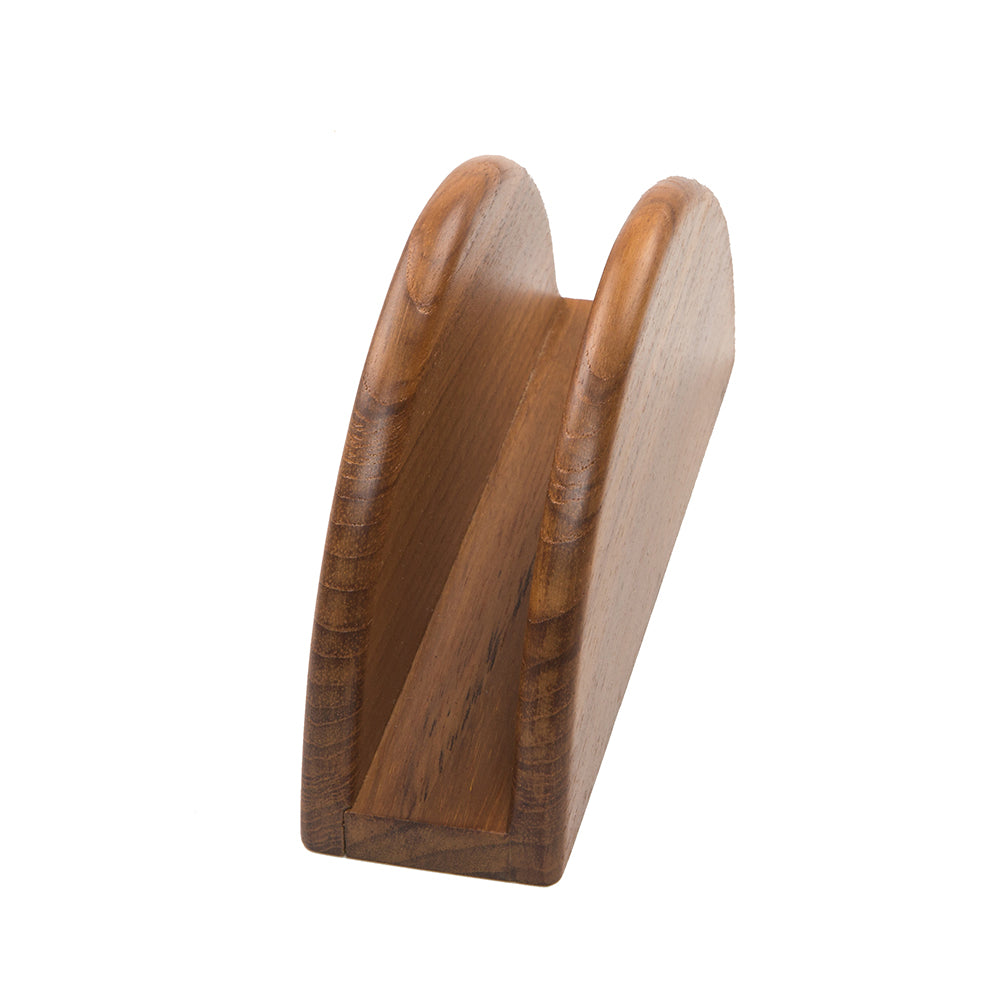 Whitecap Teak Napkin Holder [62433] - Houseboatparts.com