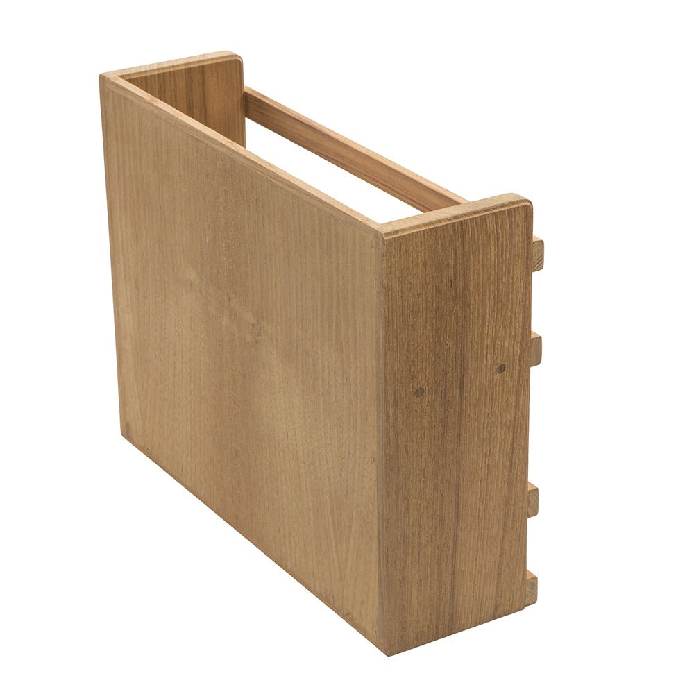 Whitecap Teak Two - Tier Spice Rack [62440] - Houseboatparts.com