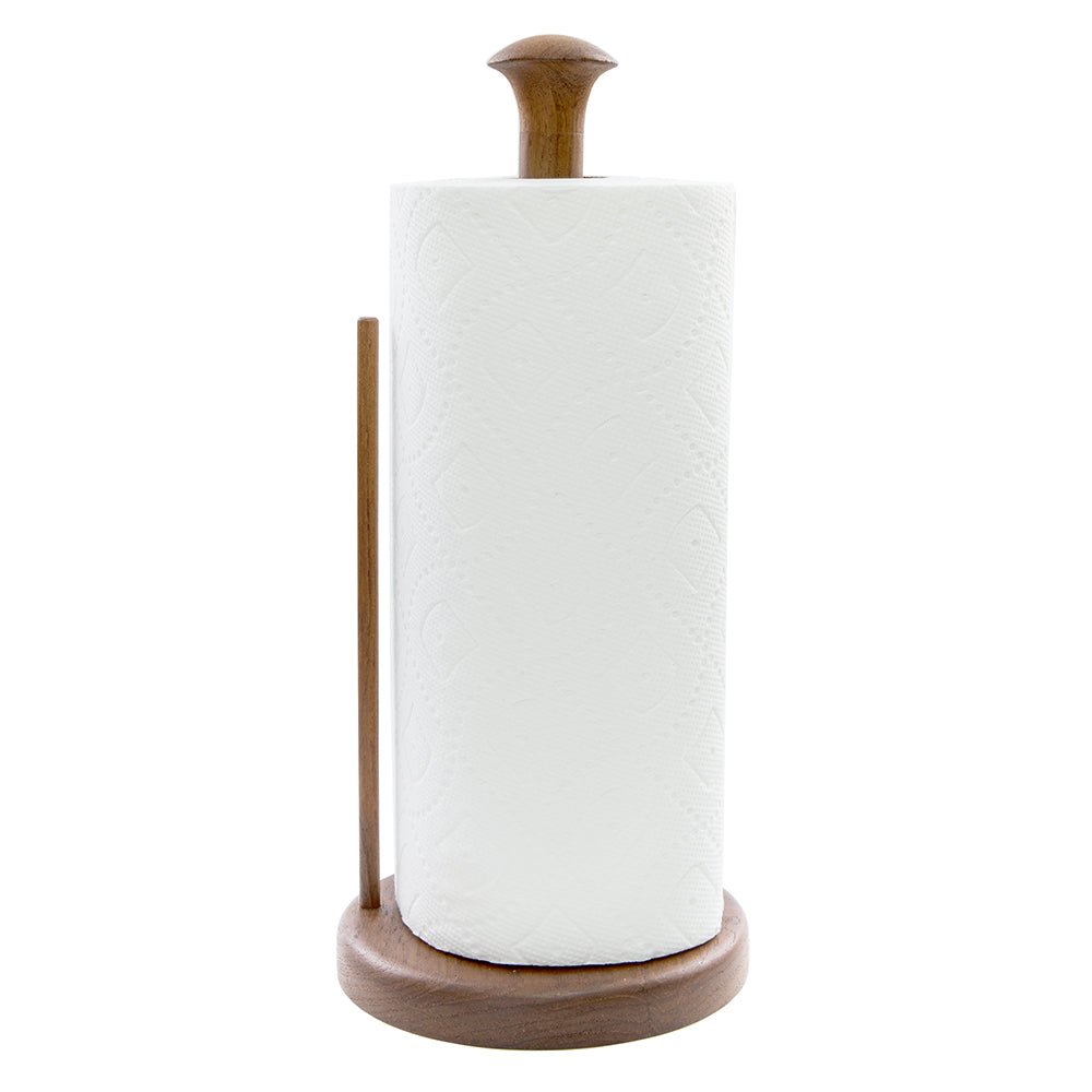 Whitecap Teak Stand - Up Paper Towel Holder [62444] - Houseboatparts.com