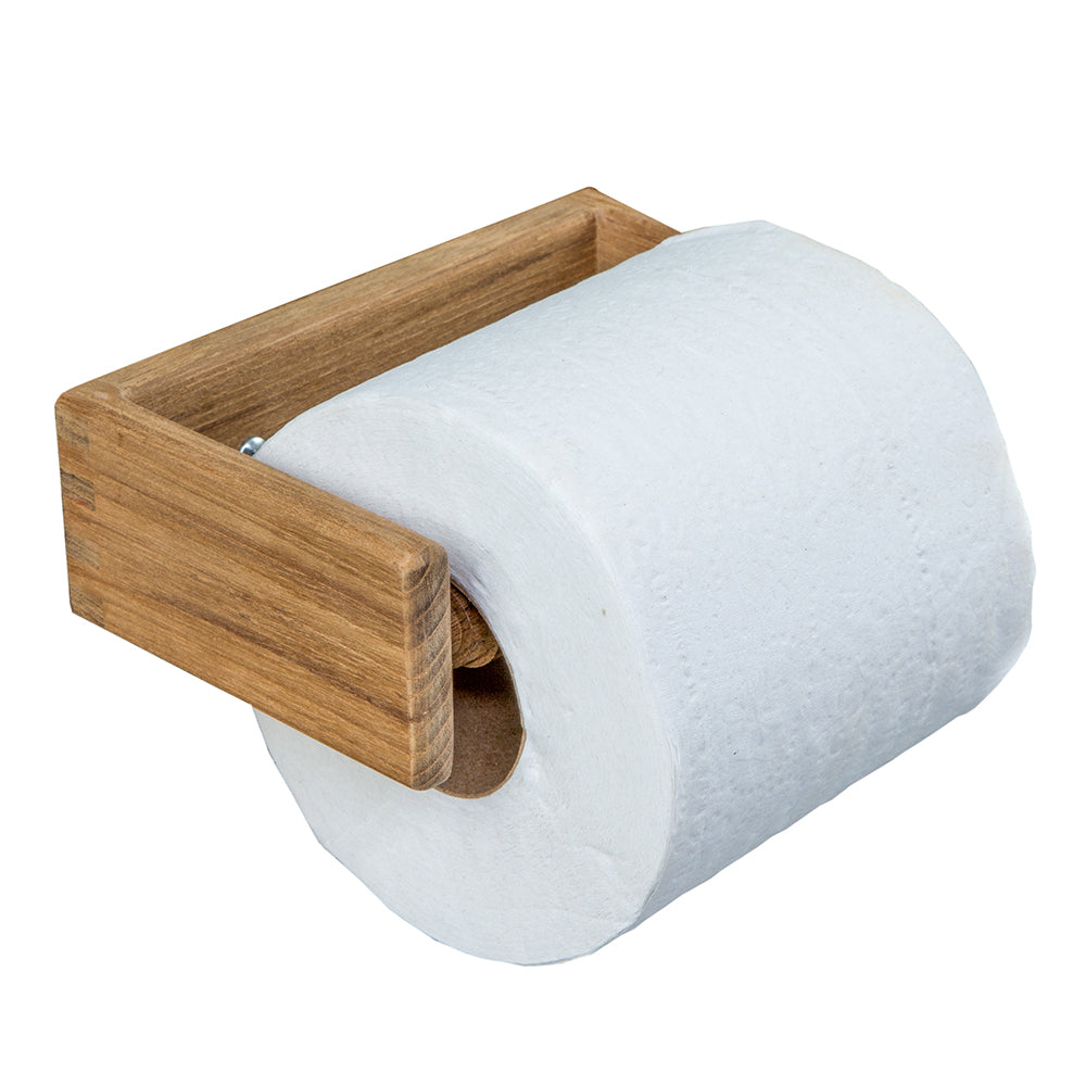 Whitecap Teak Toilet Tissue Rack [62322] - Houseboatparts.com