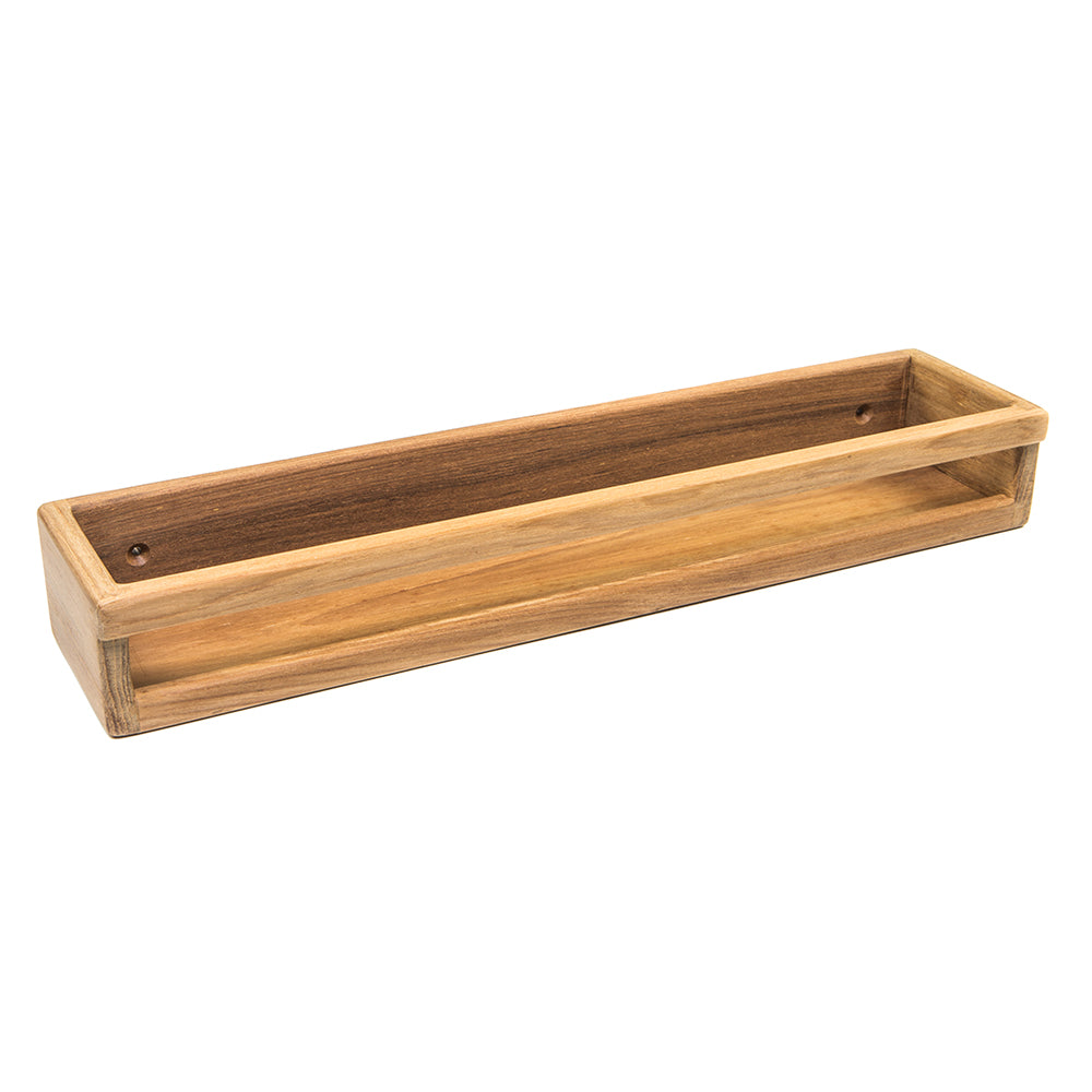 Whitecap Teak Stow Rack [62526] - Houseboatparts.com