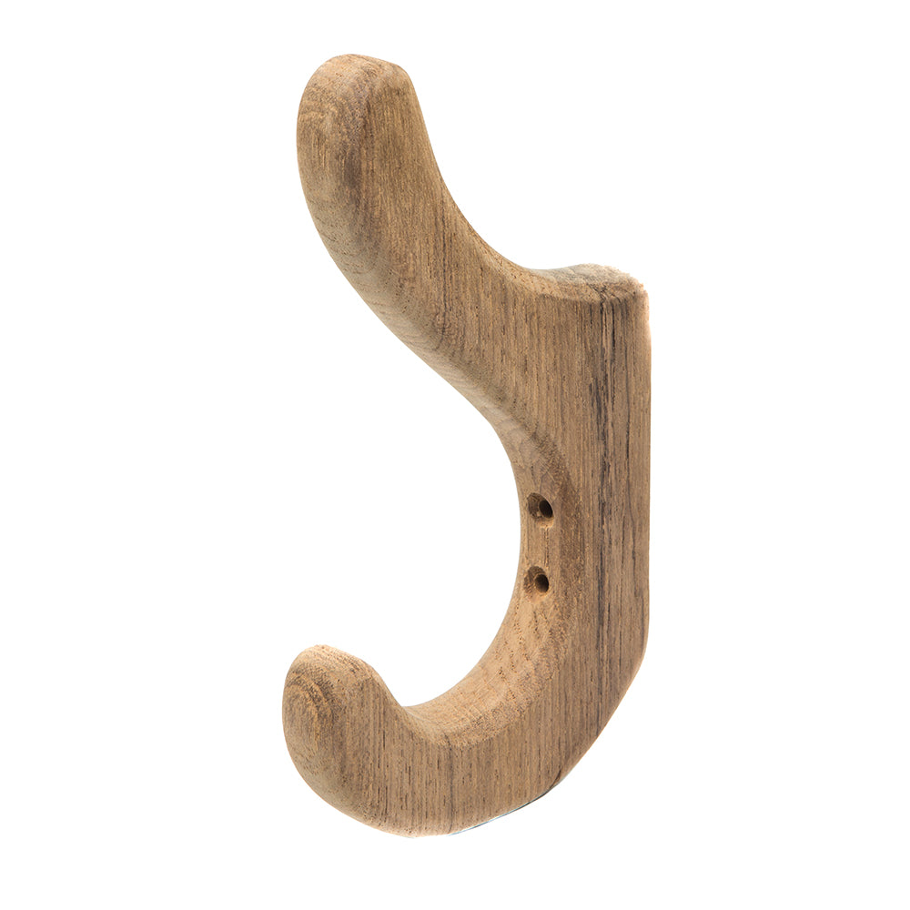 Whitecap Teak Utility Hook [62560] - Houseboatparts.com