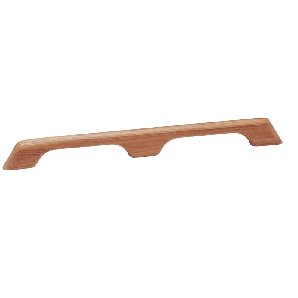 Whitecap Teak Handrail - 2 Loops - 23"L [60102] - Houseboatparts.com