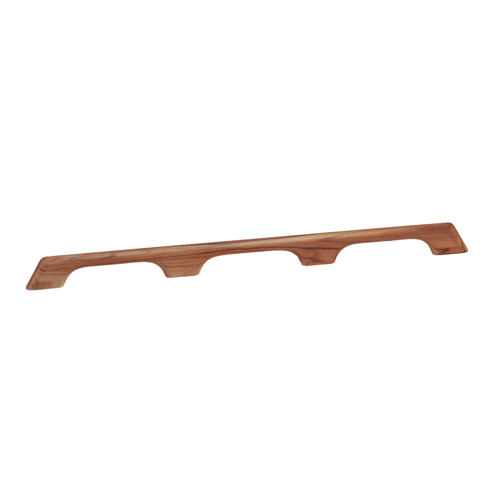 Whitecap Teak Handrail - 3 Loops - 33"L [60104] - Houseboatparts.com