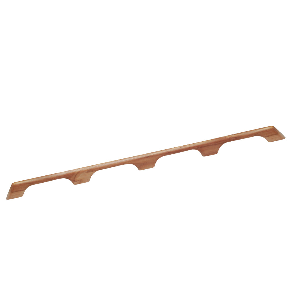 Whitecap Teak Handrail - 4 Loops - 43"L [60106] - Houseboatparts.com