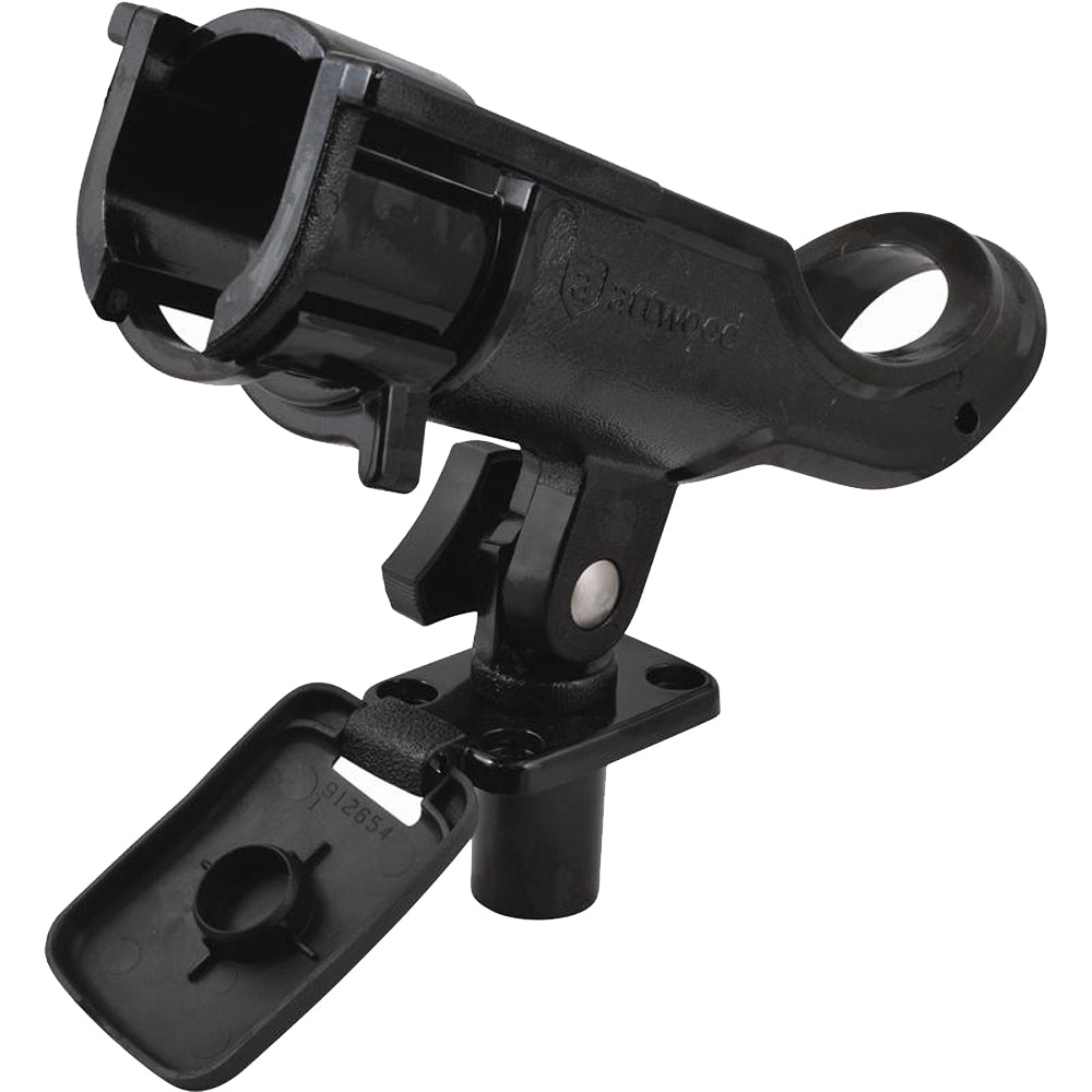 Attwood Heavy Duty Adjustable Rod Holder w/Flush Mount [5014-4] - Houseboatparts.com