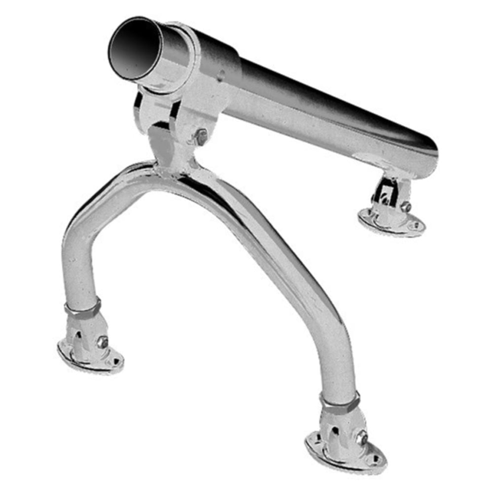 Rupp Adjustable Center Rigger Base - Silver [CA-0001] - Houseboatparts.com