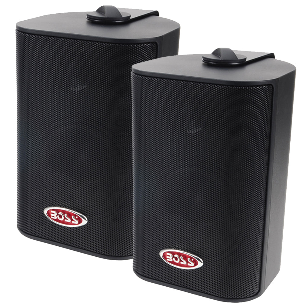 Boss Audio 4" MR4.3B Box Speakers - Black - 200W [MR4.3B] - Houseboatparts.com