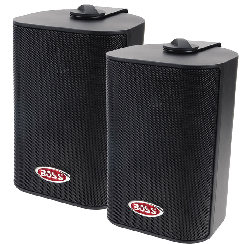 Boss Audio 4" MR4.3B Box Speakers - Black - 200W [MR4.3B] - Houseboatparts.com