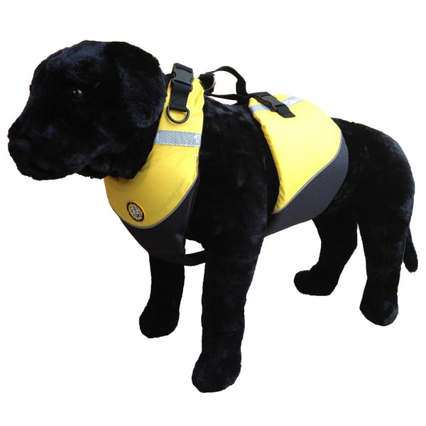 First Watch Flotation Dog Vest - Hi-Visibility Yellow - Small [AK-1000-HV-S] - Houseboatparts.com