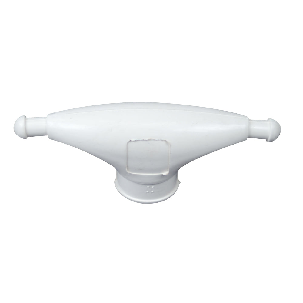 Whitecap Rubber Spreader Boot - Pair - Medium - White [S-9201P] - Houseboatparts.com