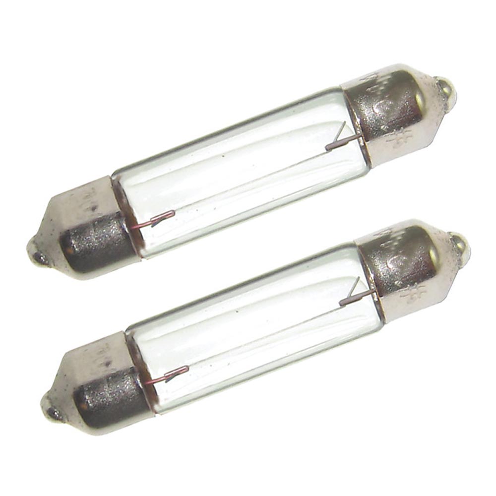 Perko Double Ended Festoon Bulbs - 12V, 10W, .74A - Pair [0070DP0CLR] - Houseboatparts.com