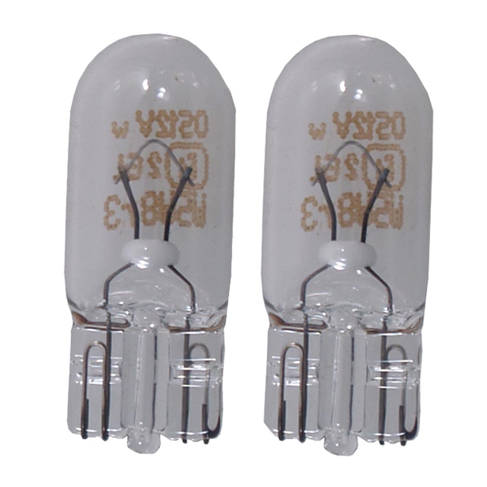 Perko Wedge Base Bulb - 12V, 5W, .35A - Pair [0338DP1CLR] - Houseboatparts.com