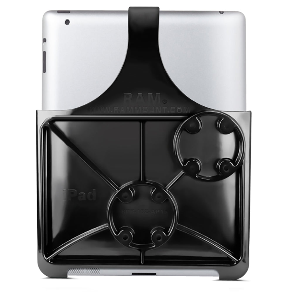 RAM Mount EZ-ROLL'R Cradle f/ Apple iPad 2, iPad 3, iPad 4 [RAM-HOL-AP15U] - Houseboatparts.com
