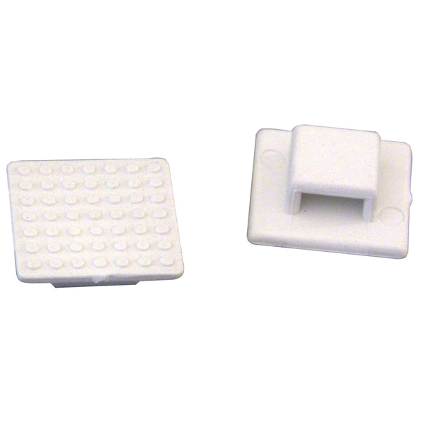 Weld Mount AT-3 Small White Nylon Tie Mount - Qty. 500 [803500] - Houseboatparts.com